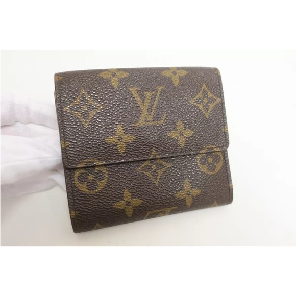 Authentic LOUIS VUITTON Monogram Portefeiulle Elise Leather Wallet #26663 - Picture 3 of 16